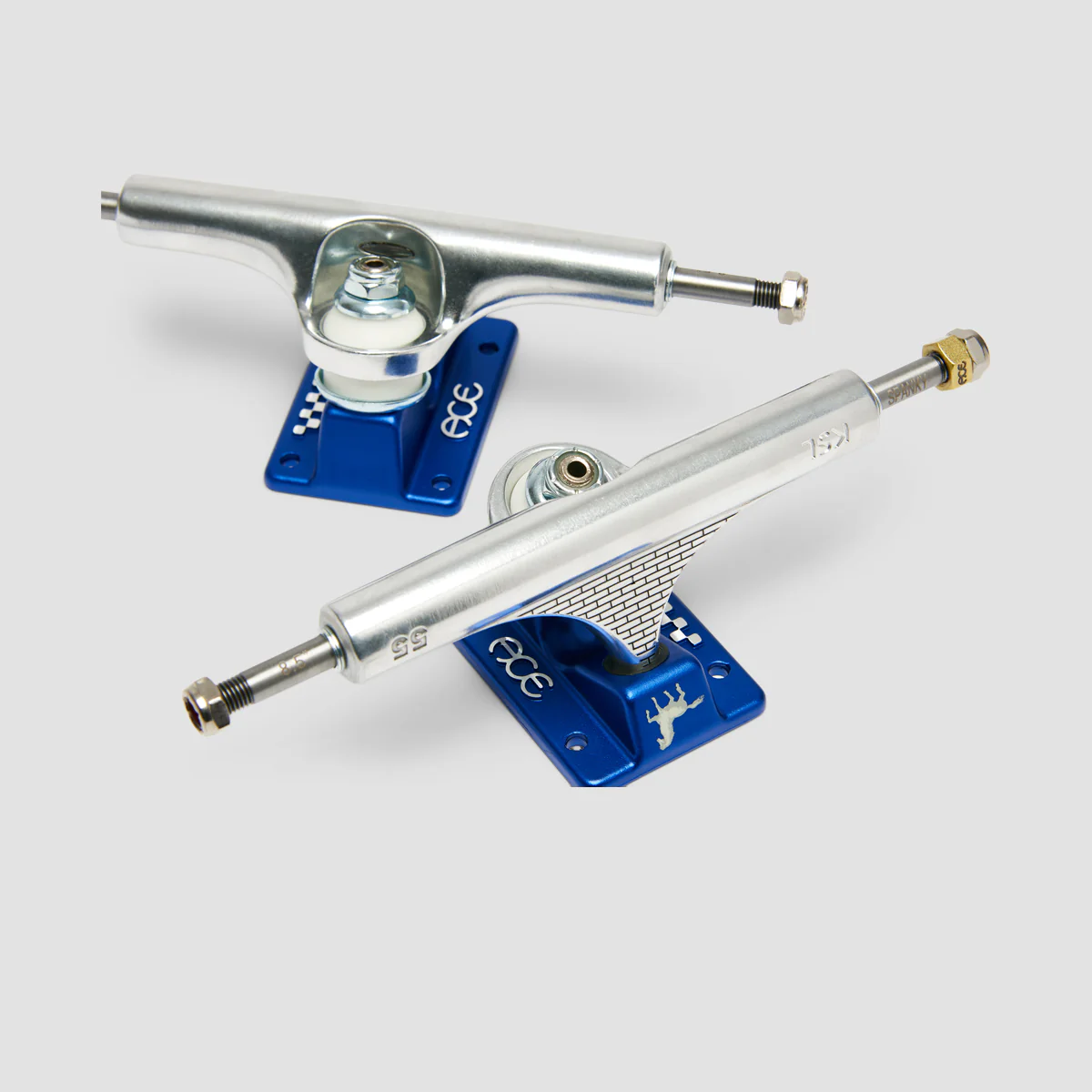 Ace AF1 Hollowed 55 Kevin Spanky Long Limited Skateboard Trucks 1 Pair - 8.5" - Image 3
