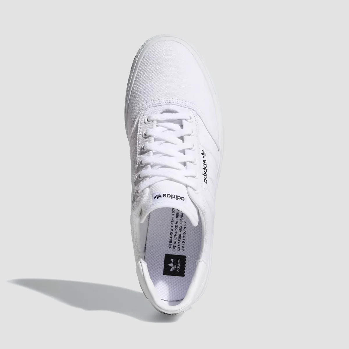 adidas 3MC Shoes - Cloud White/Cloud White/Gold Met. - Image 3