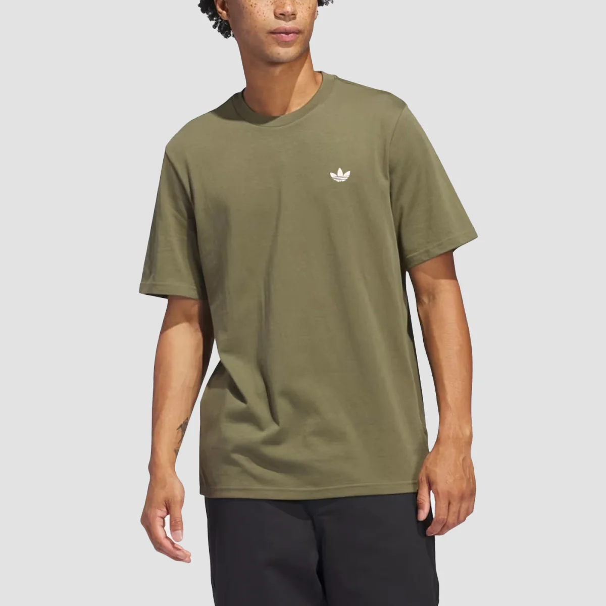adidas 4.0 Logo T-Shirt (Gender Neutral) Olive Strata