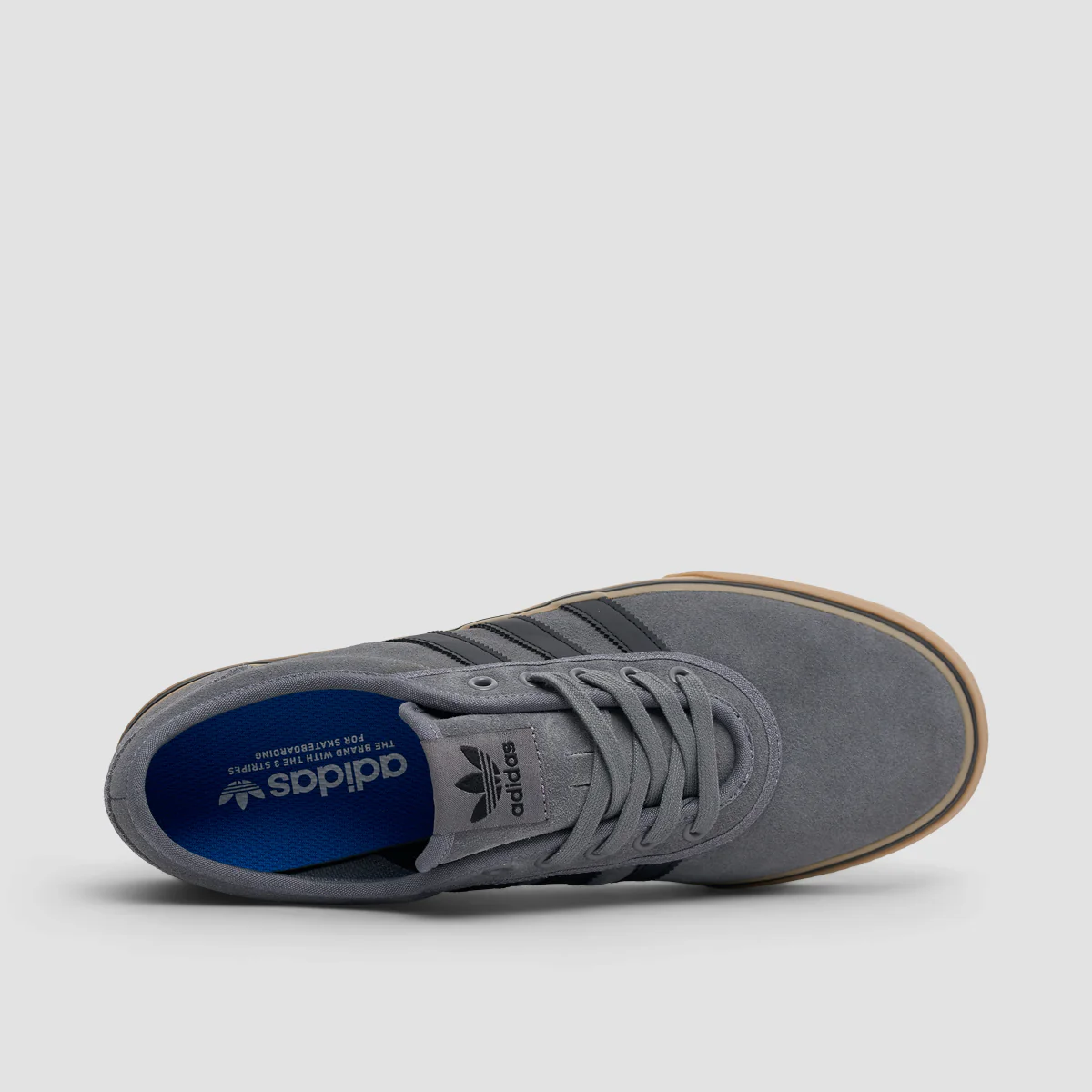 adidas Adi Ease Shoes - Grey Four/Core Black/Gum4 - Image 4