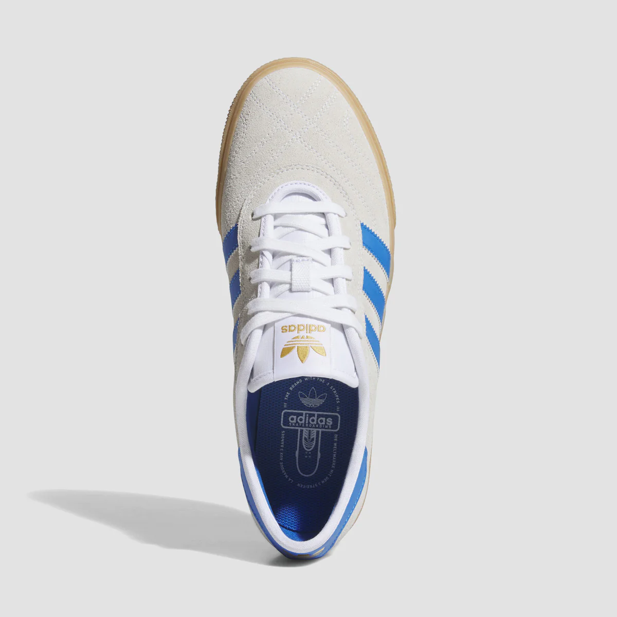 adidas Adiease Shoes - Ftwr White/Ftwr White/Gum 3 - Image 3