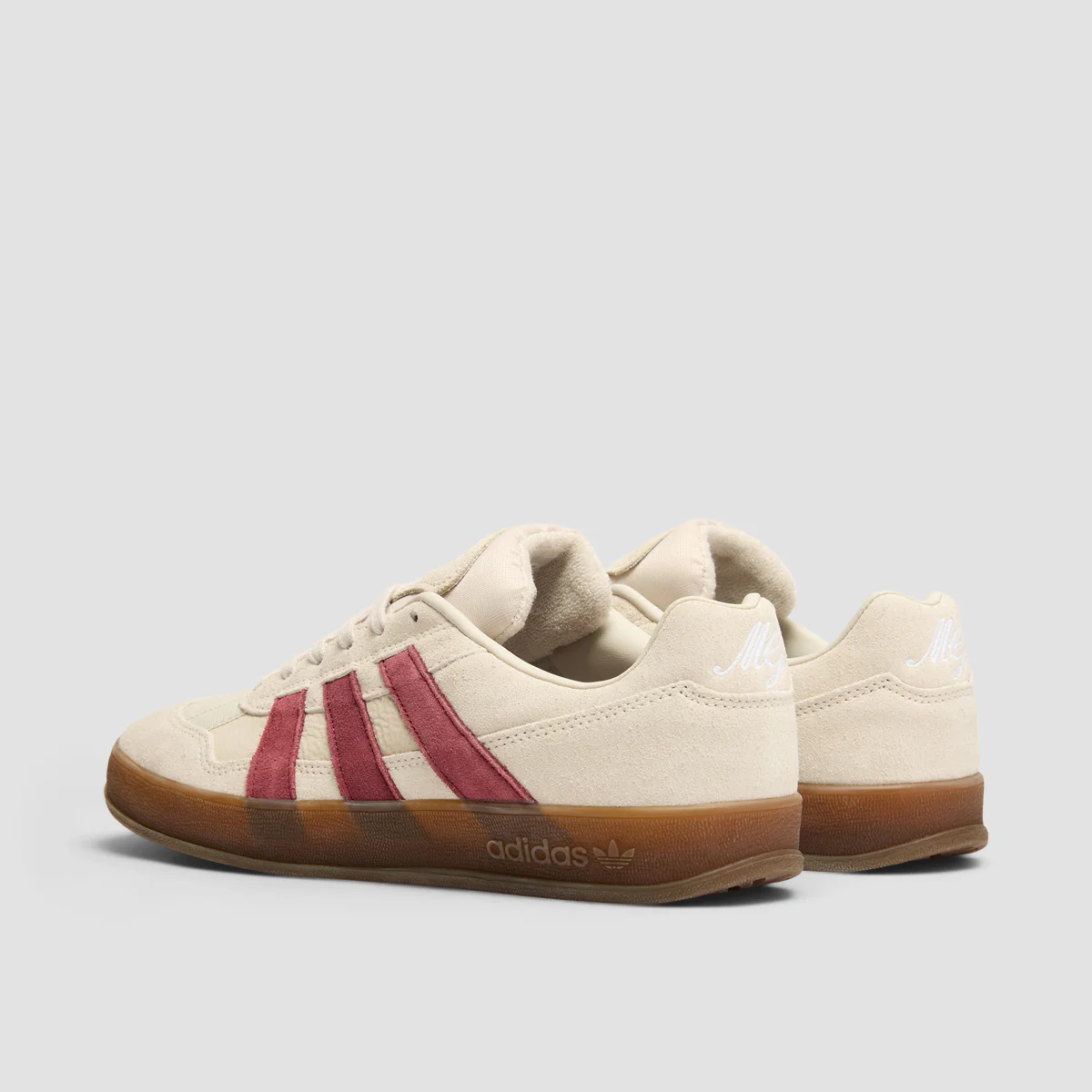 adidas Aloha Super Shoes - Alumina/Shadow Red/Gum5 - Image 3