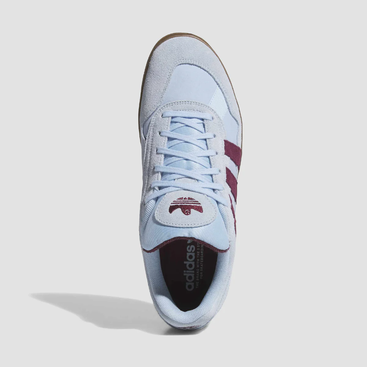 adidas Aloha Super Shoes - Clear Sky/Maroon/Gum5 - Image 2