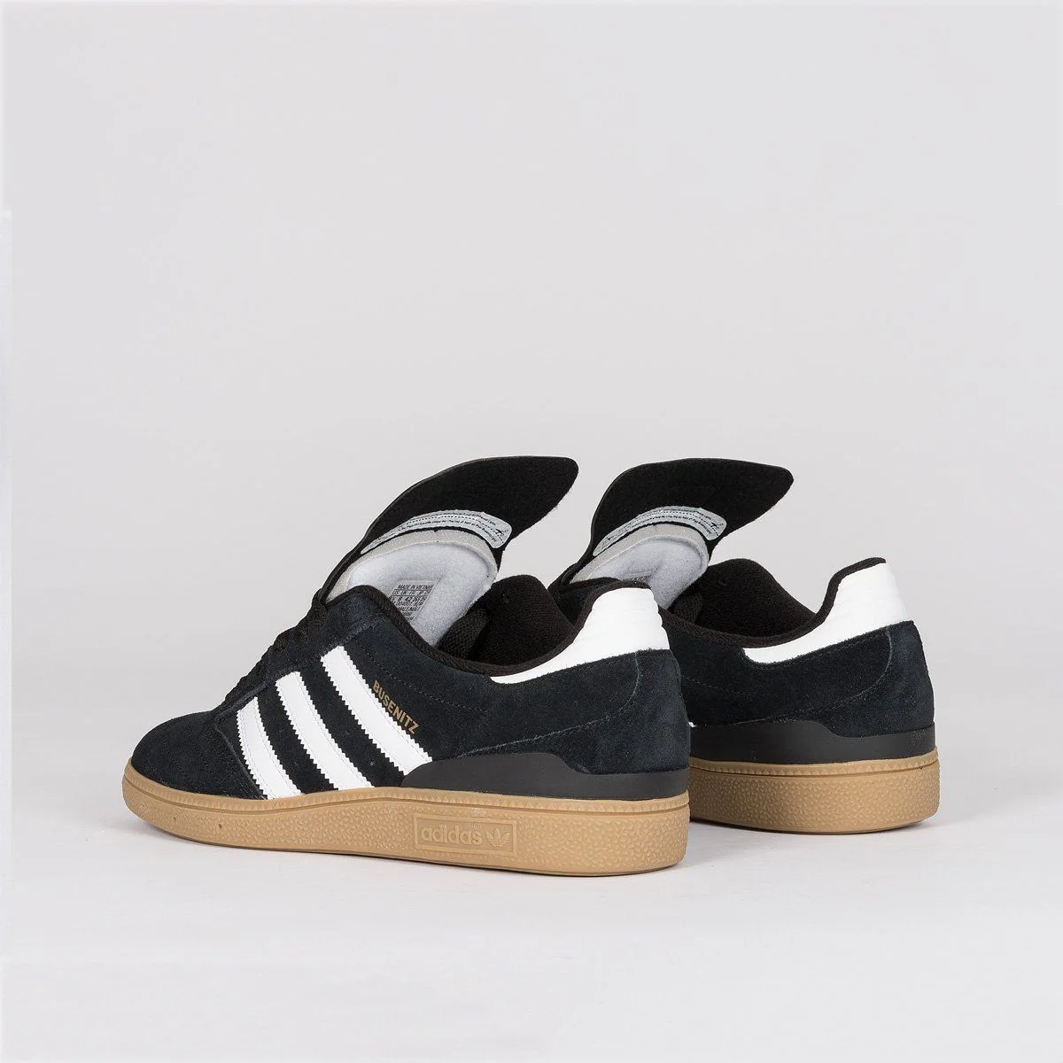 adidas Busenitz Pro Shoes - Black 1/Running White Footwear/Metallic Gold - Image 3