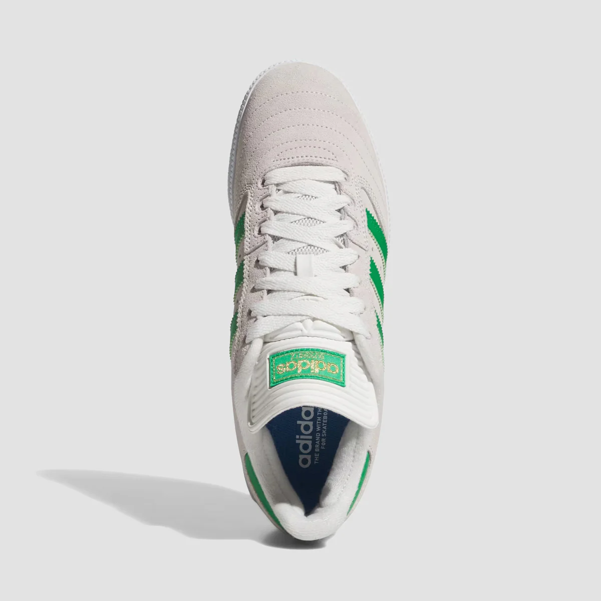 adidas Busenitz Pro Shoes - Crystal White/Crystal White/Gold Met. - Image 2