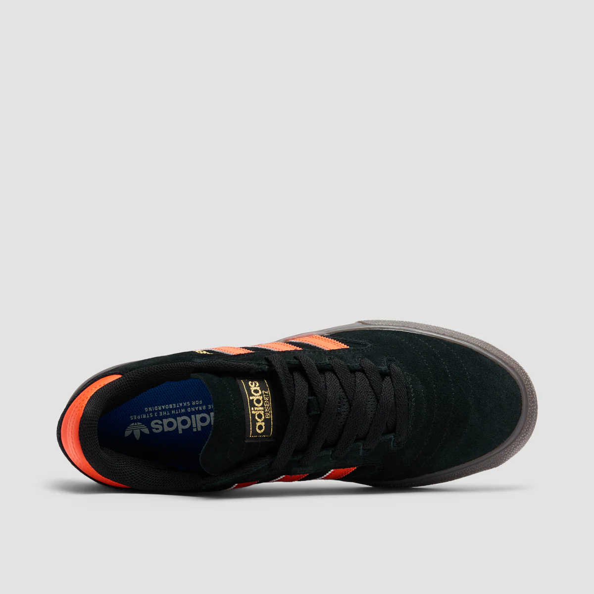 adidas Busenitz Vulc II Shoes - Core Black/Collegiate Orange/Gum5 - Image 4