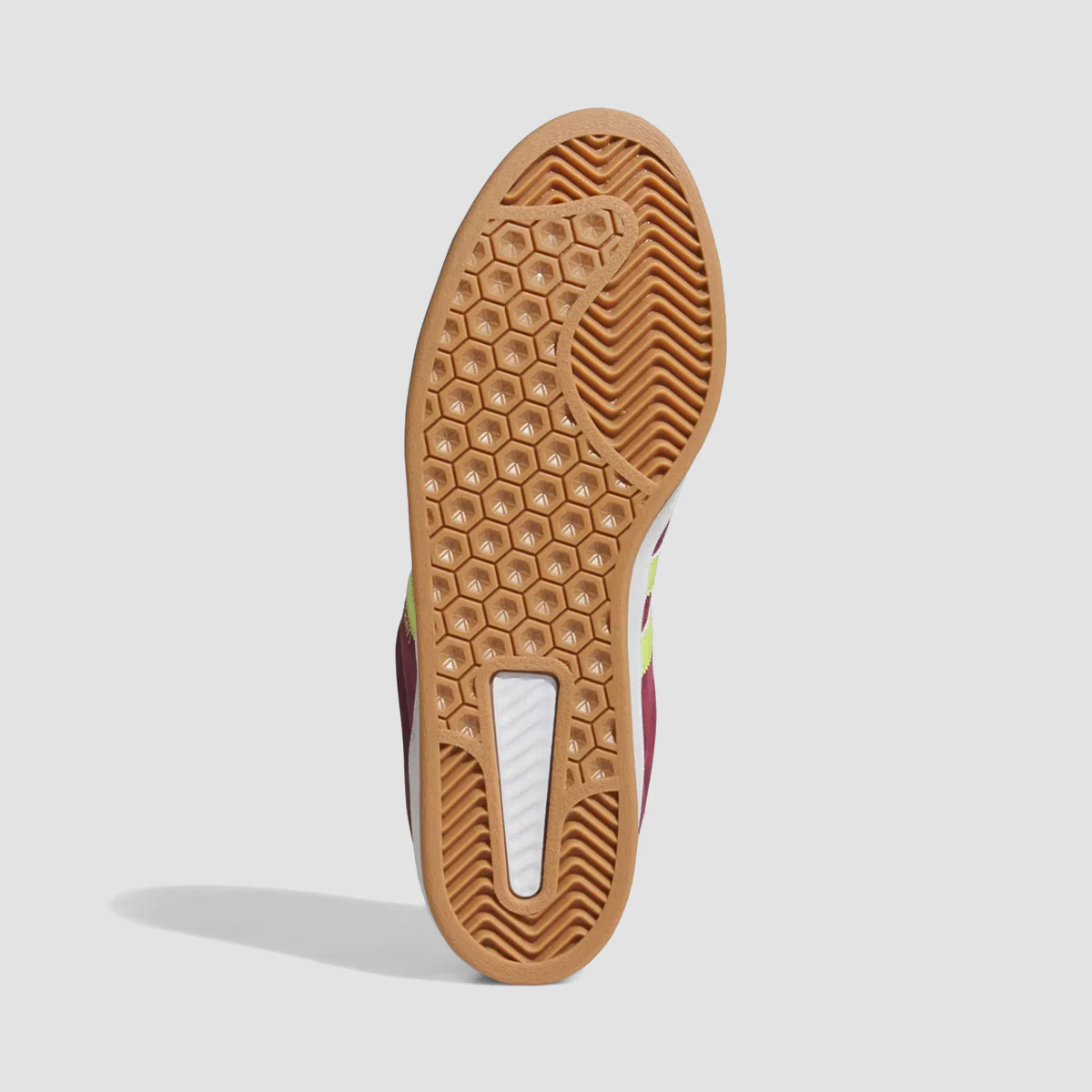 adidas Campus ADV Shoes - Maroon/Semi Solar Yellow/Ftwr White - Image 3