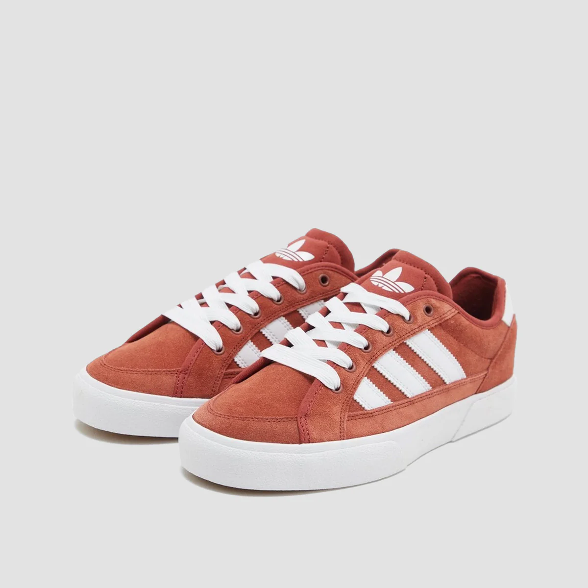 adidas Court TNS Premiere Shoes - Preloved Ruby/Ftwr White/Gum4 - Image 2
