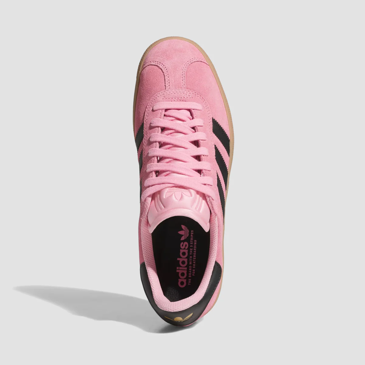 adidas Gazelle ADV Shoe - Light Pink/Core Black/Gum4 - Image 2