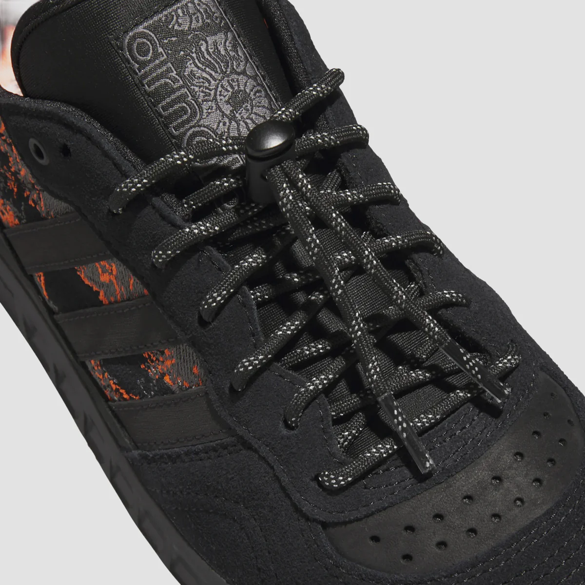 adidas Handball Top X Mike Arnold Shoes - Core Black/Core Black/Semi Impact Orange - Image 5