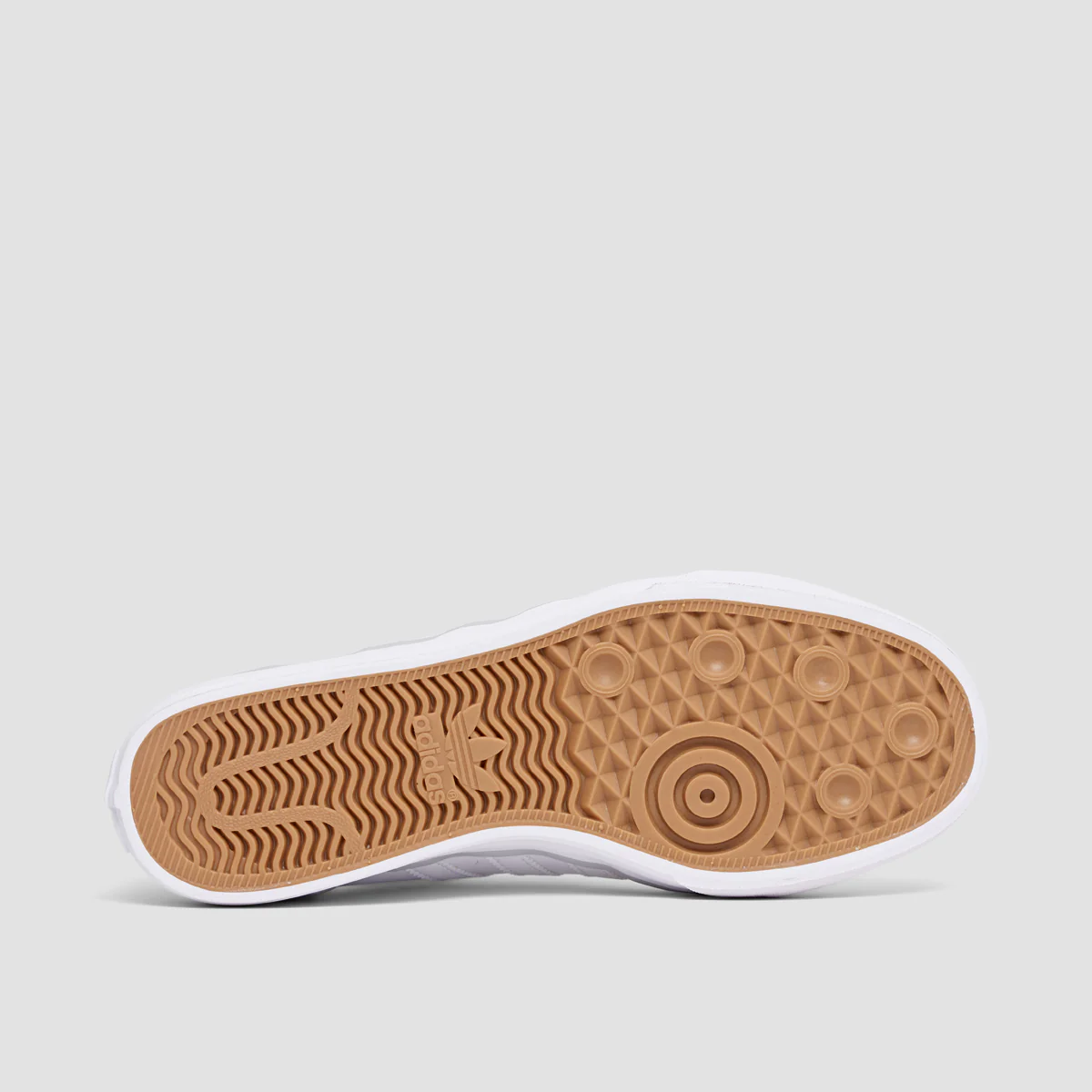 adidas Nizza Low ADV Shoes - Footwear White/Footwear White/Grey Two - Image 5