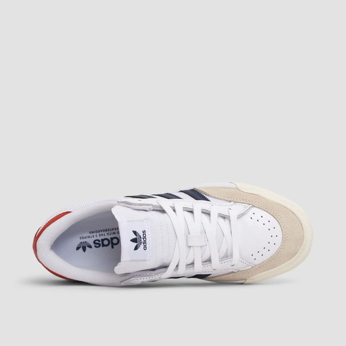 adidas Nora Shoes - Footwear White/Shadow Navy/Scarlet - Image 4