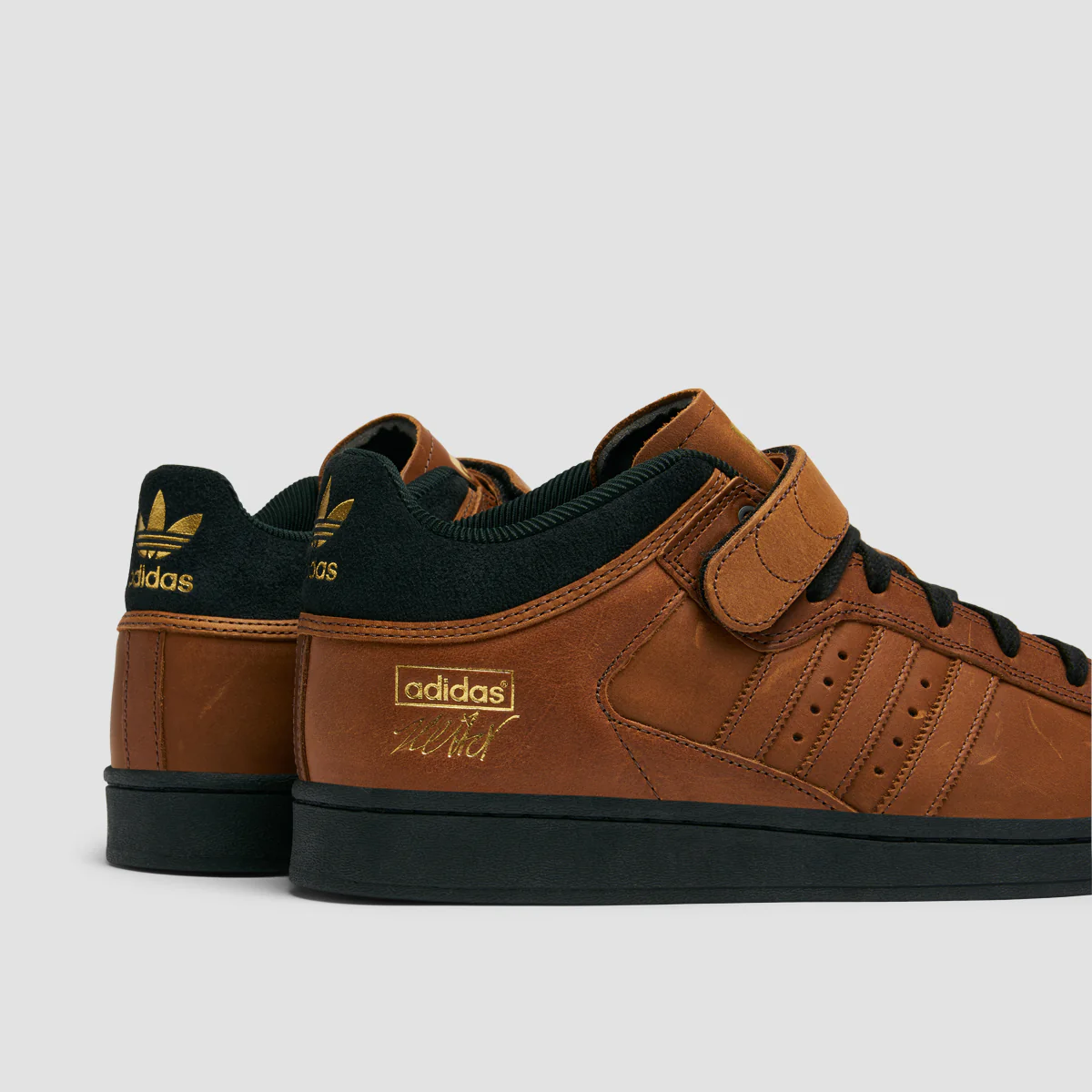 adidas Pro Shell ADV X Heitor Core Shoes - Black/Core Black/Core Black - Image 6