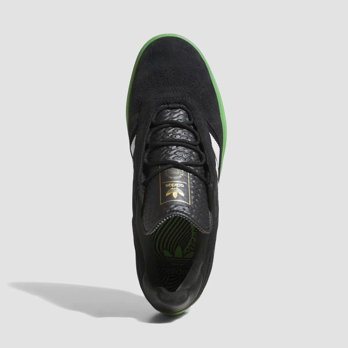 adidas Puig Shoes - Core Black/Ftwr White/Semi Solar Green - Image 2