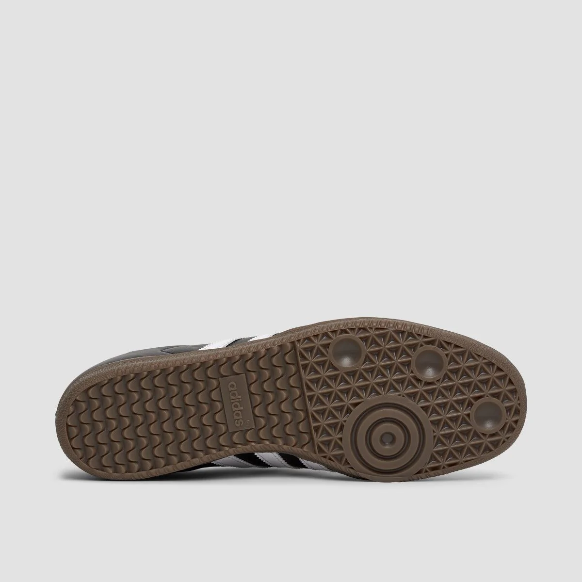 adidas Samba ADV Shoes - Core Black/Footwear White/Gold Metallic - Image 5