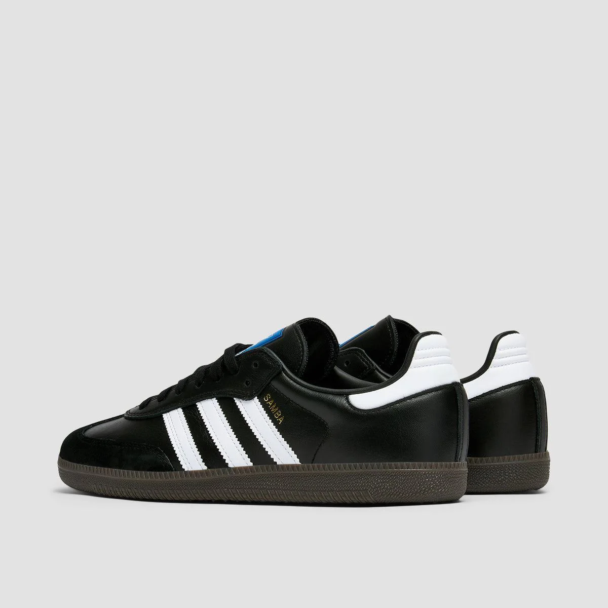 adidas Samba ADV Shoes - Core Black/Ftwr White/Gum5 - Image 3