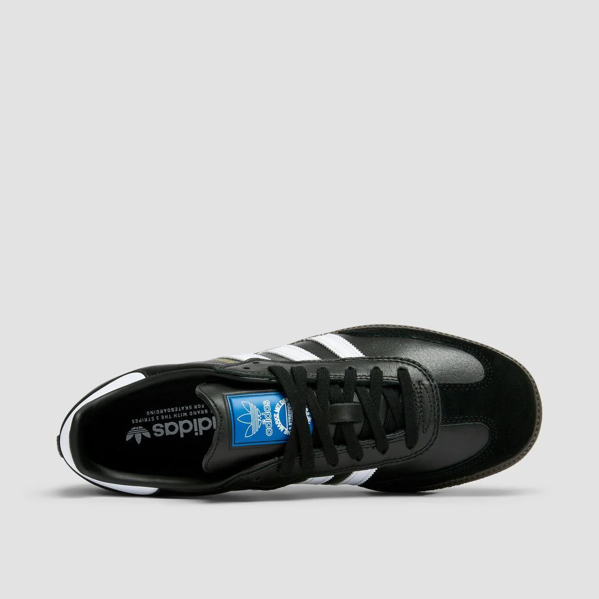 adidas Samba ADV Shoes - Core Black/Ftwr White/Gum5 - Image 4
