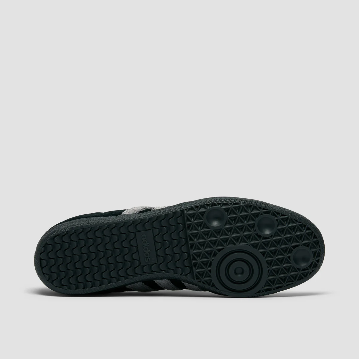 adidas Samba ADV Shoes - Core Black/Grey Four/Gold Met - Image 5