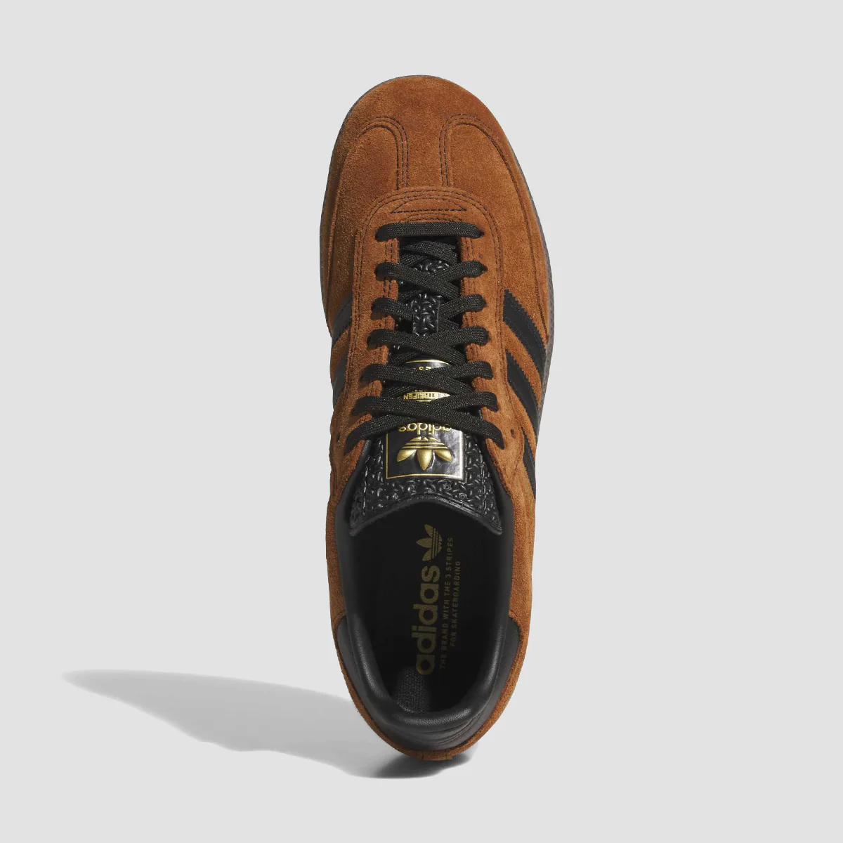 adidas Samba Adv Shoes - Dusky Bronze/Core Black/Gum5 - Image 2