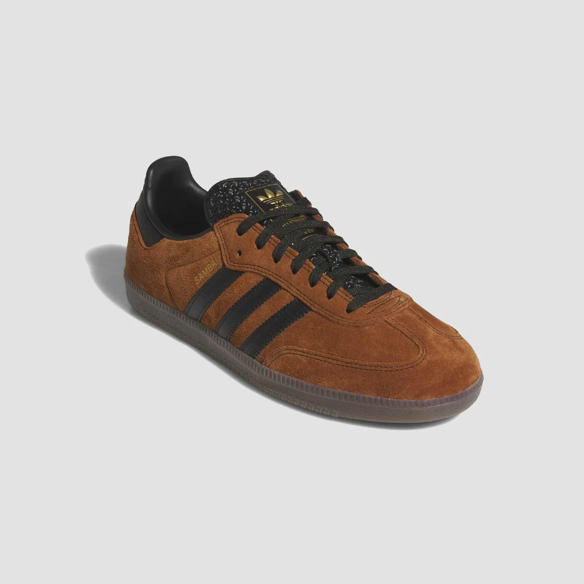 adidas Samba Adv Shoes - Dusky Bronze/Core Black/Gum5 - Image 4