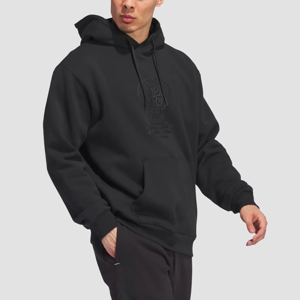 adidas Shmoo G Pullover Hoodie Black - Image 2