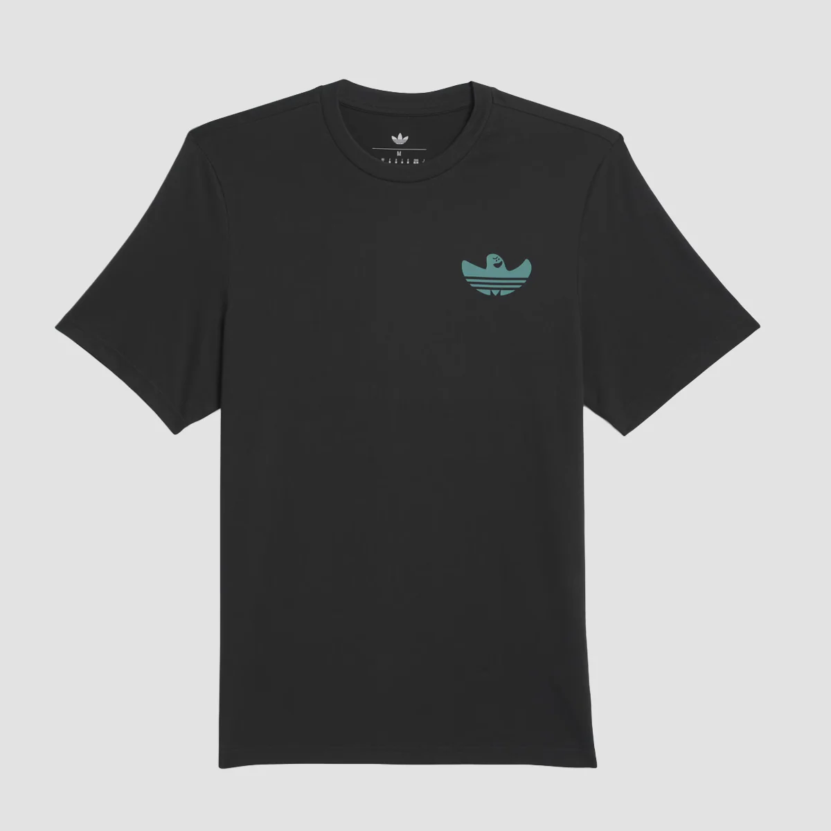 adidas Shmoofoil Gonz Speedy T-Shirt (Gender Neutral) Black/Preloved Teal - Image 3
