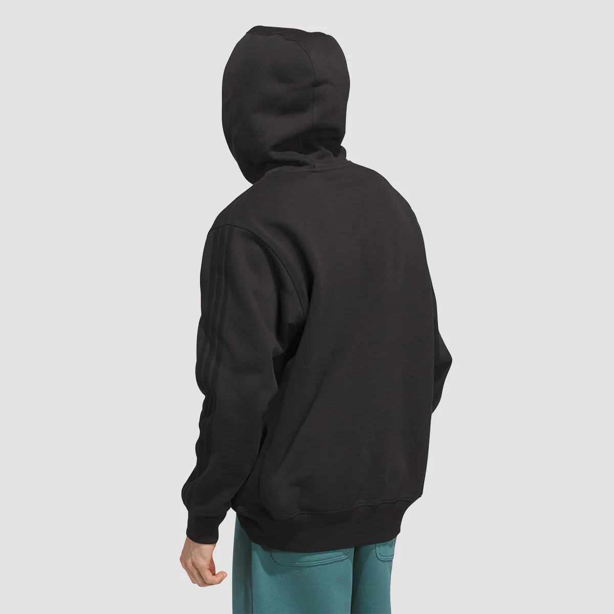 adidas Shmoofoil Heavyweight Pullover Hoodie (Gender Neutral) Black - Image 2