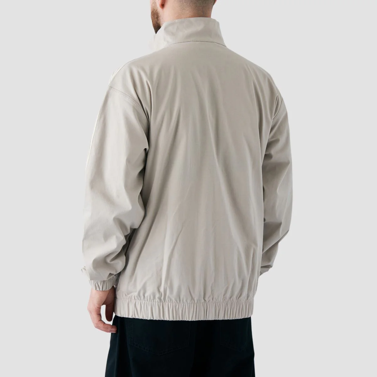 adidas Skateboarding Superfire Firebird Track Jacket (Gender Neutral) Putty Grey/Ivory - Image 4