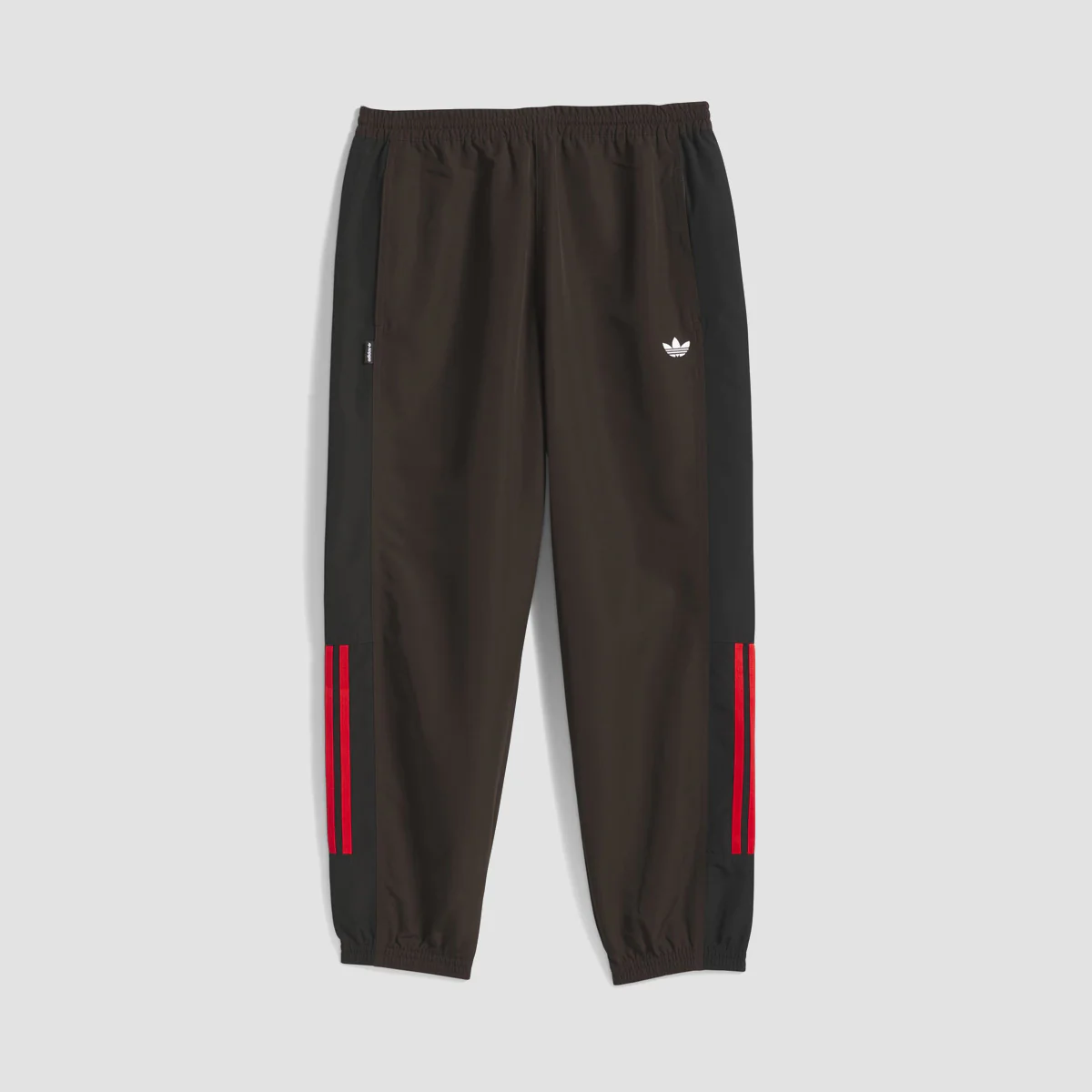 adidas Skateboarding Gatsele Track Pants Aurora Coffee Met./White/Black - Image 5