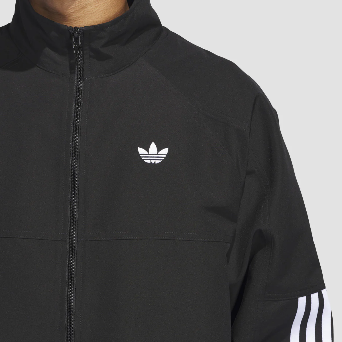 adidas Skateboarding Gatsele Track Top (Gender Neutral) Black/White - Image 3