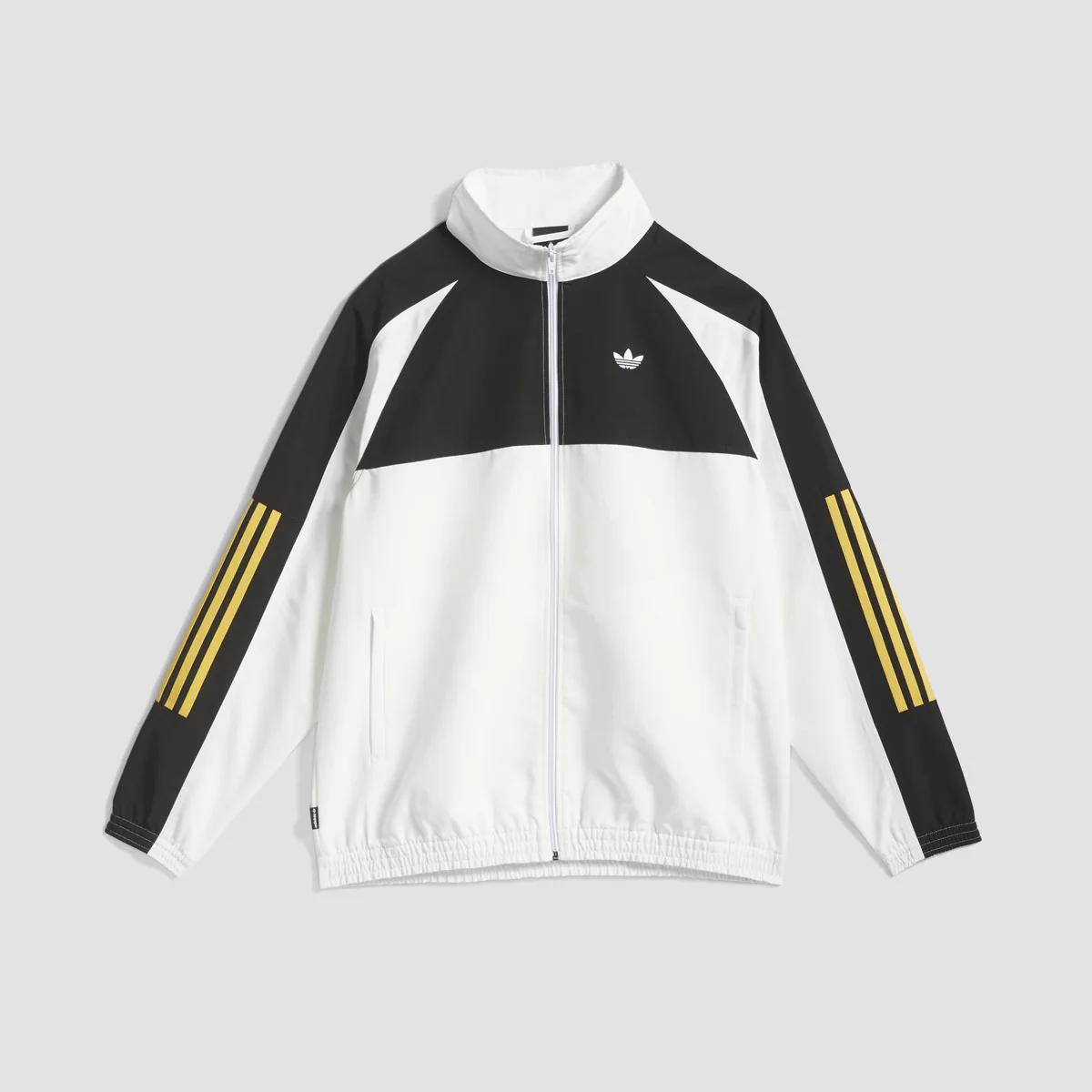 adidas Skateboarding Gatsele Track Track Jacket Core White/White/Black - Image 3