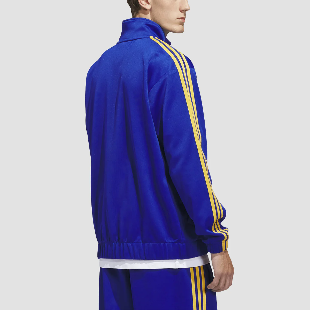 adidas Skateboarding Superfire Firebird Track Jacket Team Royal Blue/Preloved Yellow - Image 2