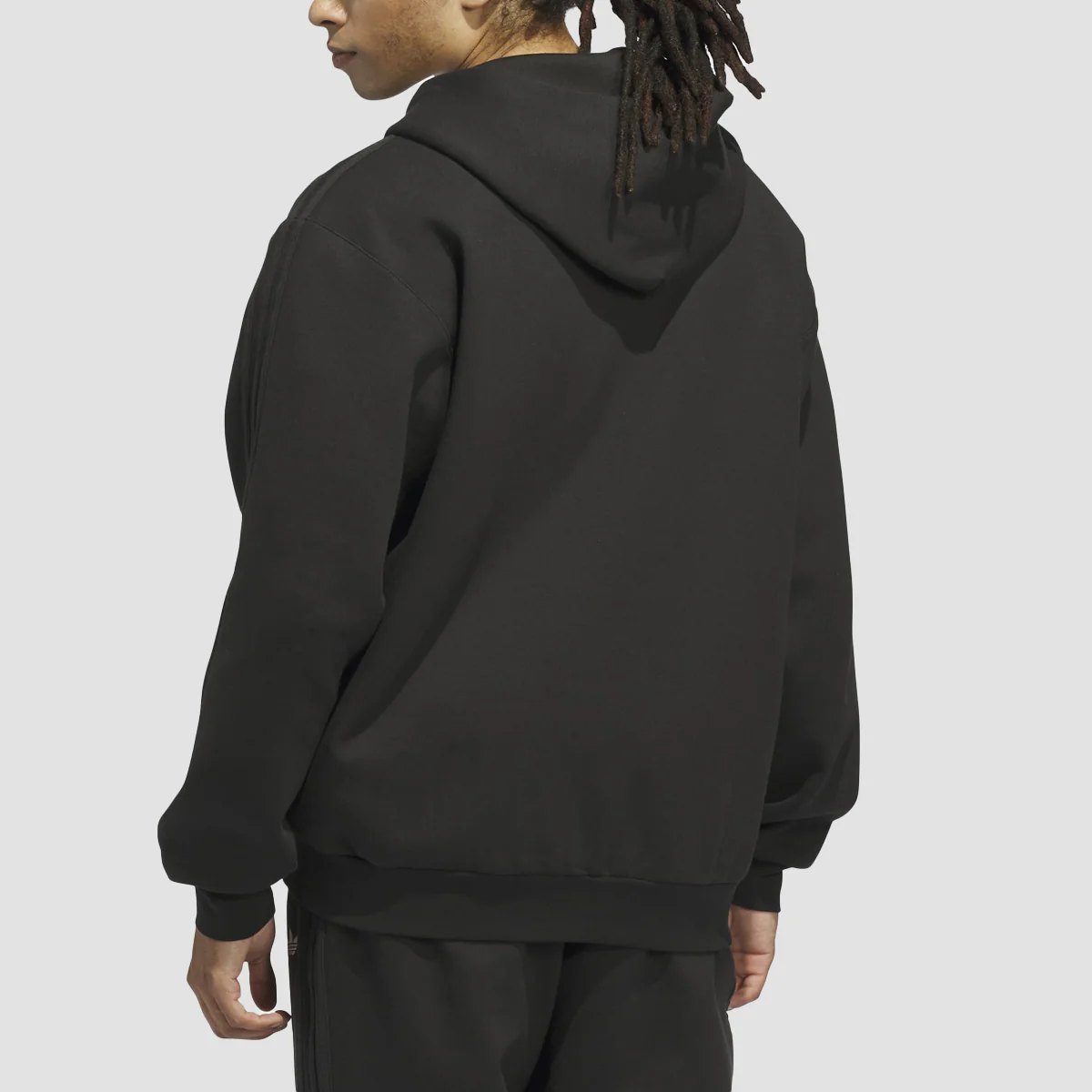 adidas Skateboarding Technical Fleece Jacket (Gender Neutral) Black/White - Image 2