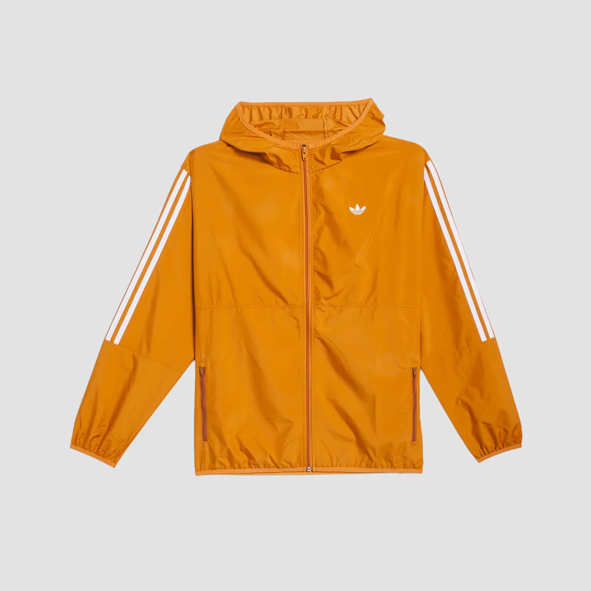 adidas Skateboarding Windbreaker Jacket (Gender Neutral) Rustic Orange/White - Image 2