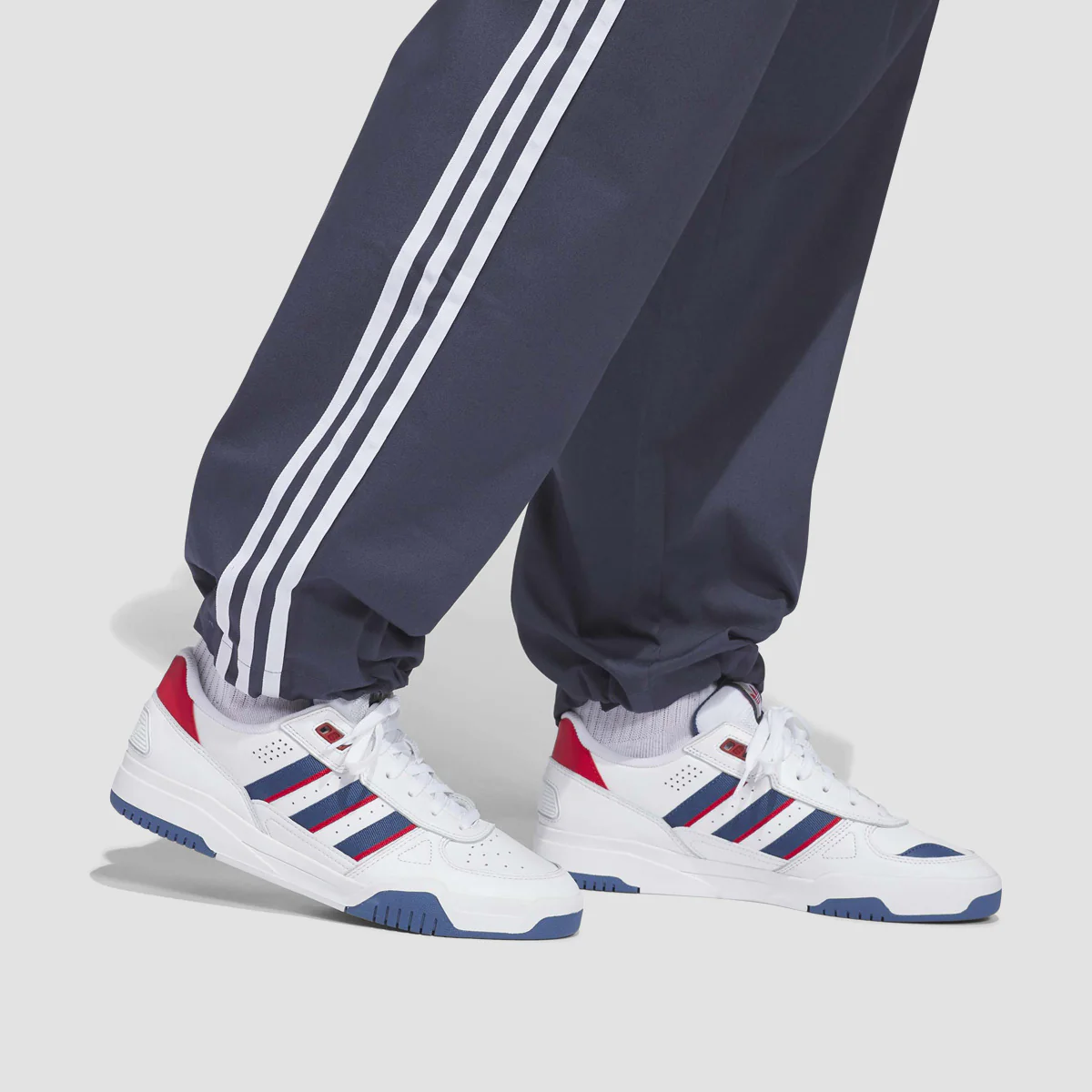 adidas Skateboarding Woven SST Track Pants Shadow Navy/White - Image 2