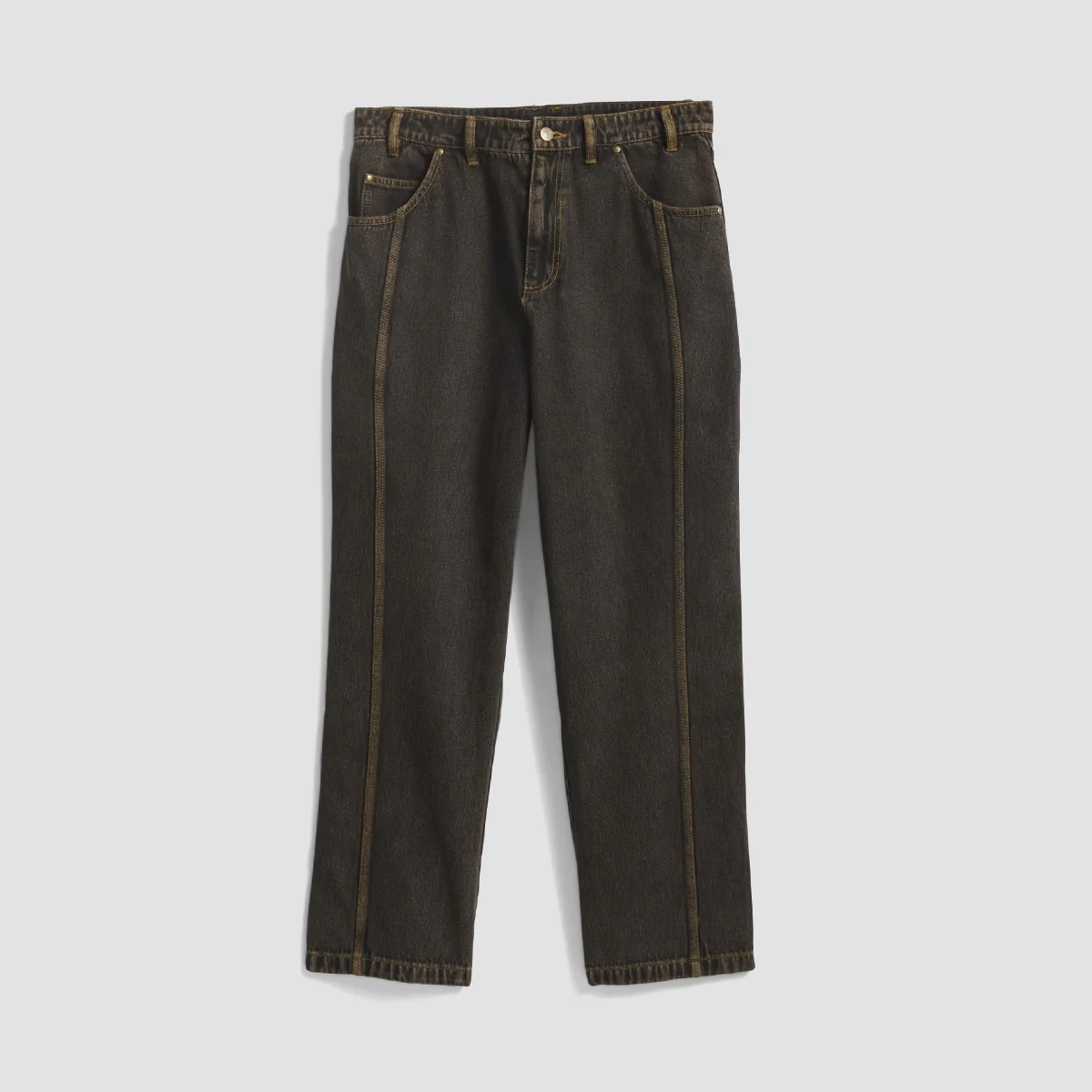 adidas Skateboarding X Kader Acid Washed Pants Bronze Strata - Image 3