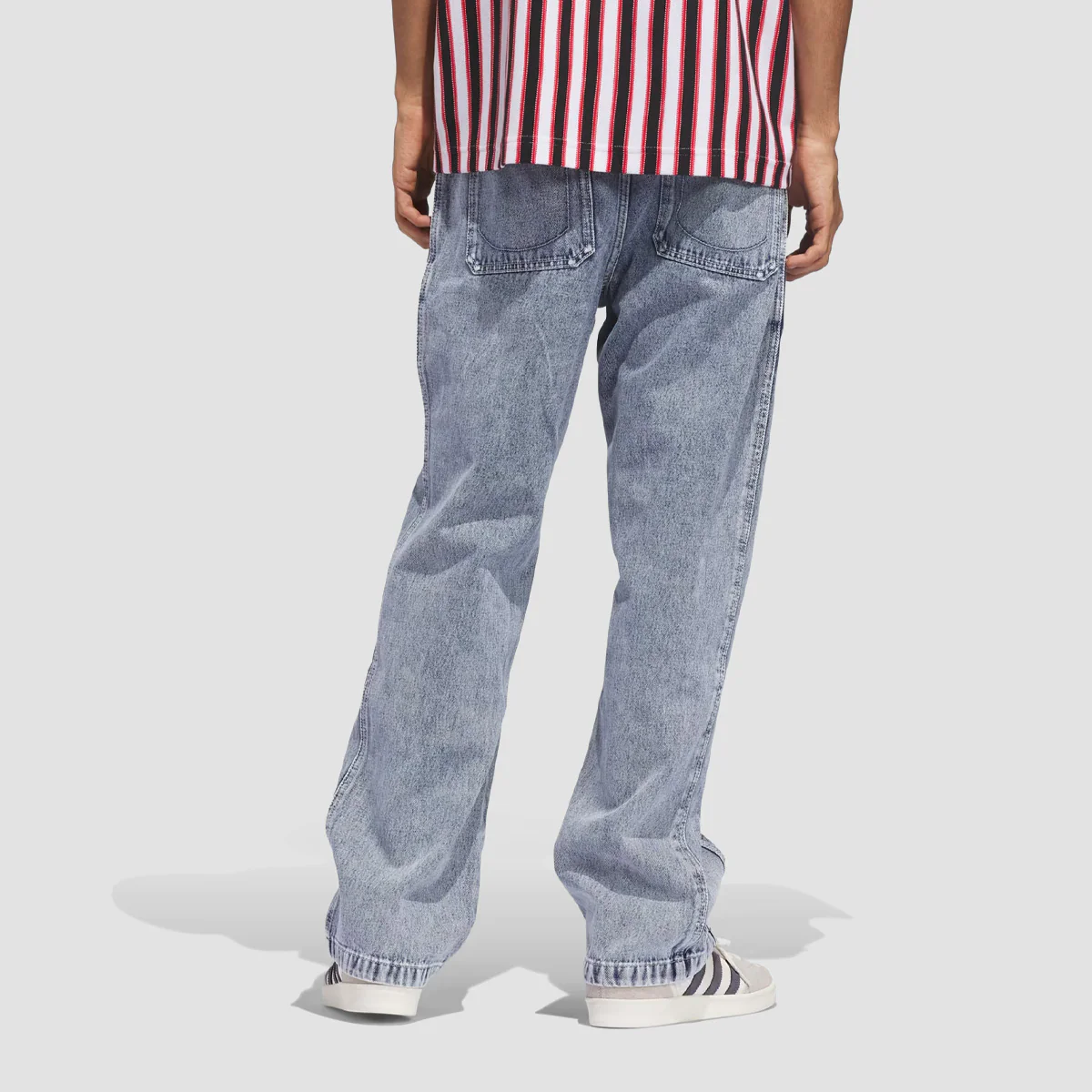 adidas Skateboarding X Kader Acid Washed Pants LGH Solid Grey - Image 2
