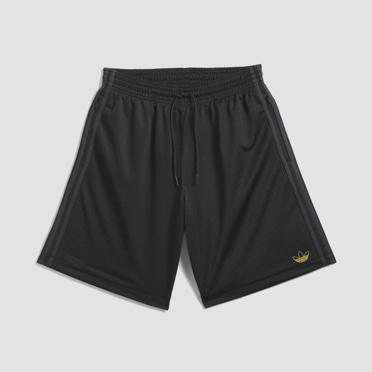 adidas Skateboarding X Tyshawn Bball Shorts Black/Matte Gold/Carbon - Image 3
