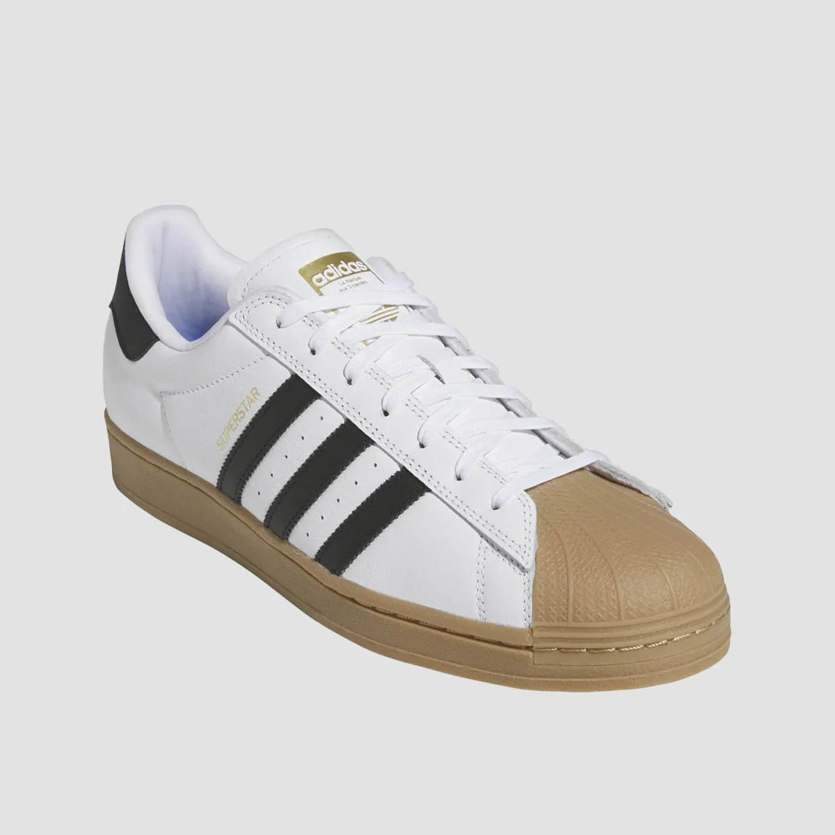 adidas Superstar ADV Shoes - Ftwr White/Core Black/Gum4 - Image 2
