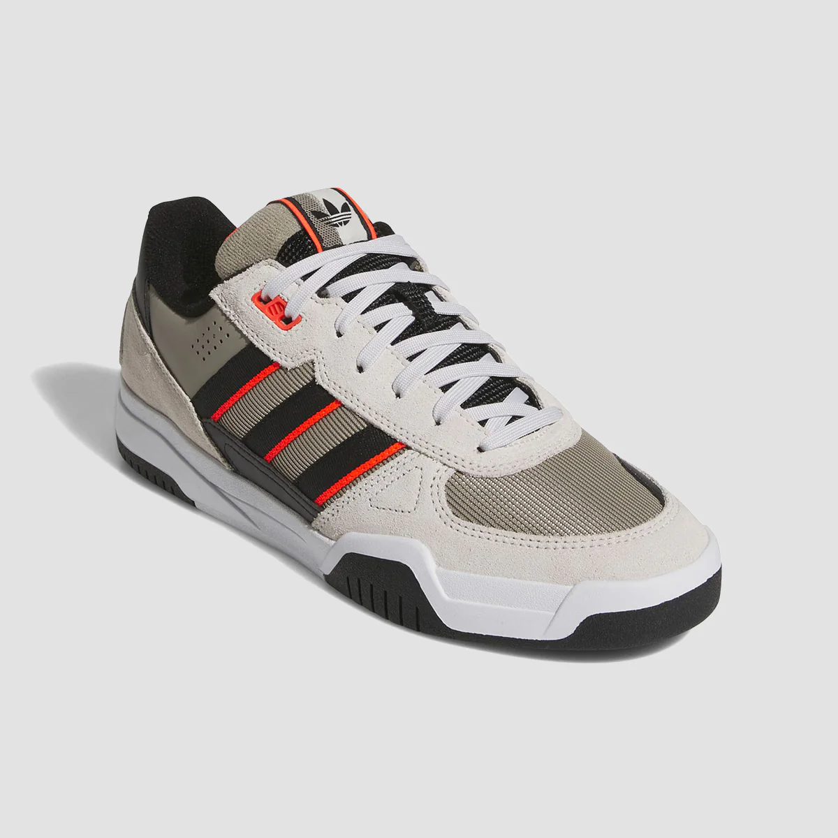 adidas Tekkira Cup Shoes - Orbit Grey/Core Black/Solar Red - Image 4