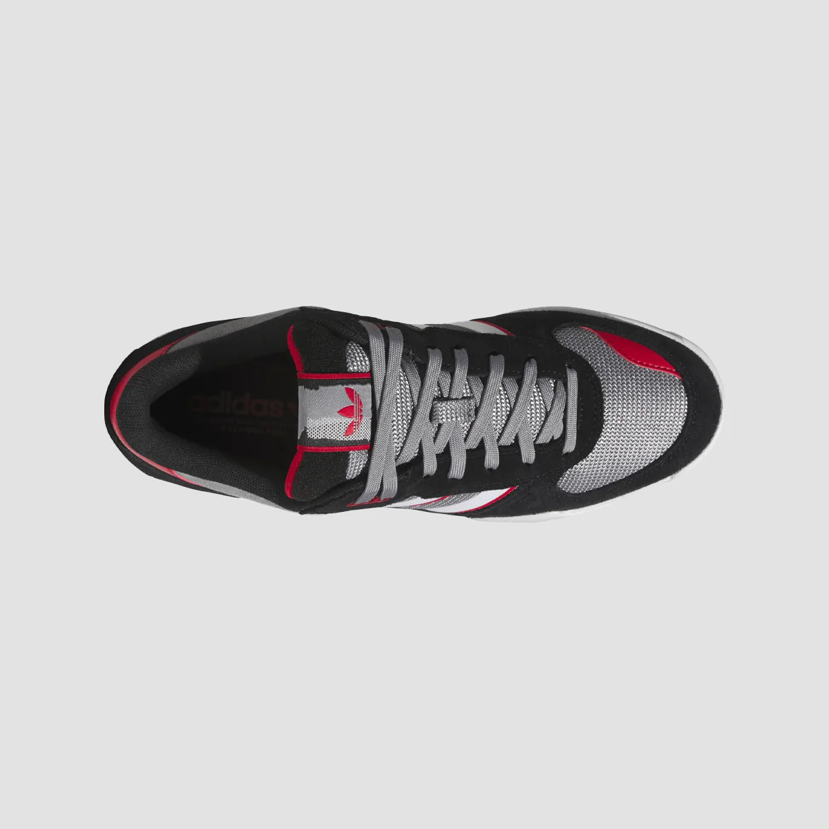 adidas Tekkira Cup Trainers - Core Black/Ftwr White/Better Scarlet - Image 2