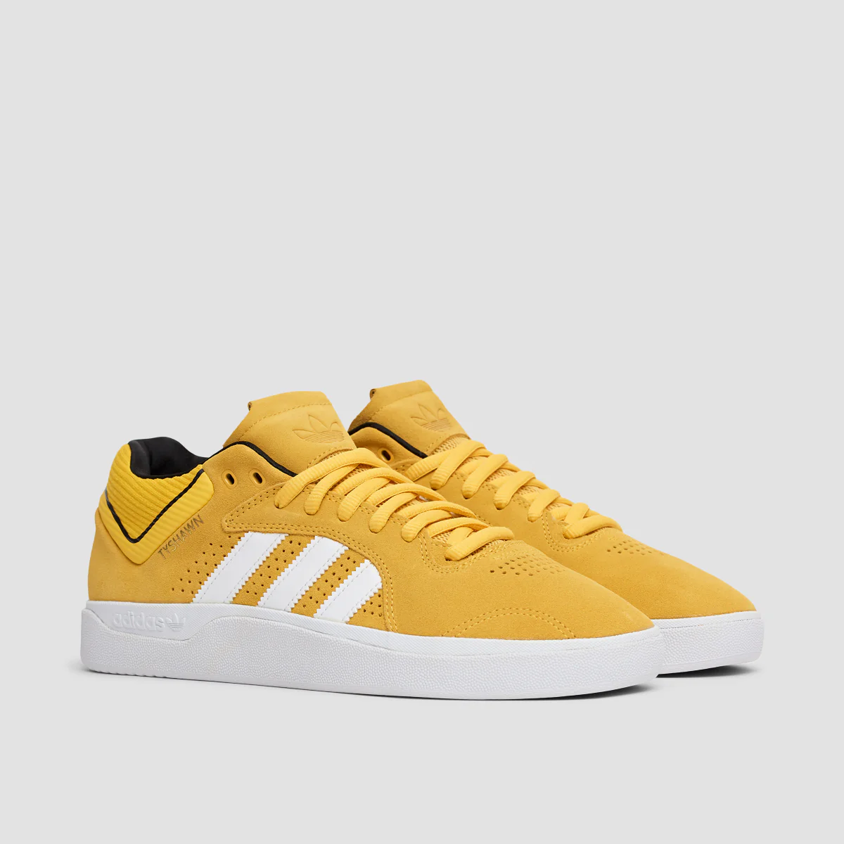 adidas Tyshawn Shoes - Bo Gold/Footwear White/Gold Metallic - Image 2