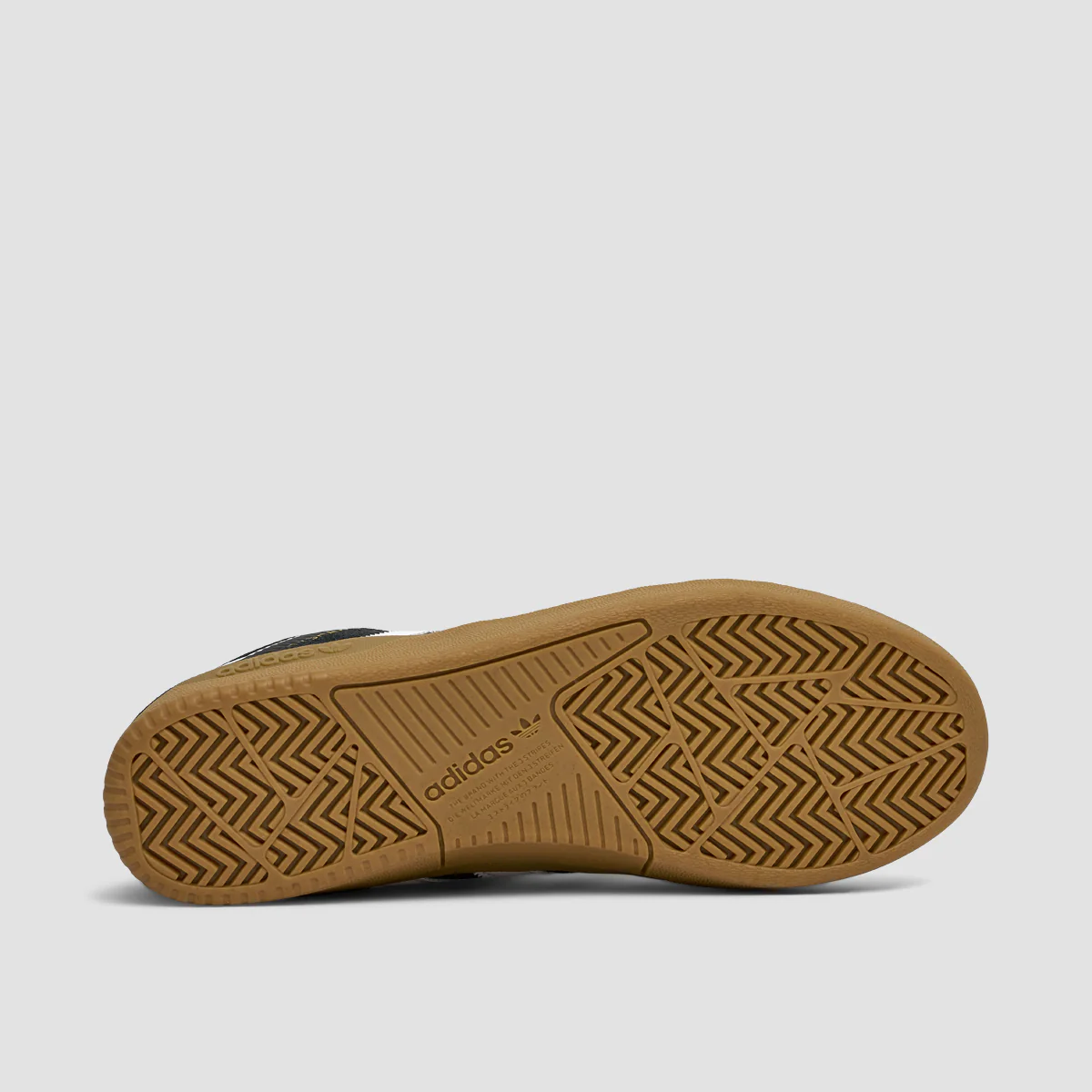 adidas Tyshawn Shoes - Core Black/Footwear White/Gold Metallic - Image 5