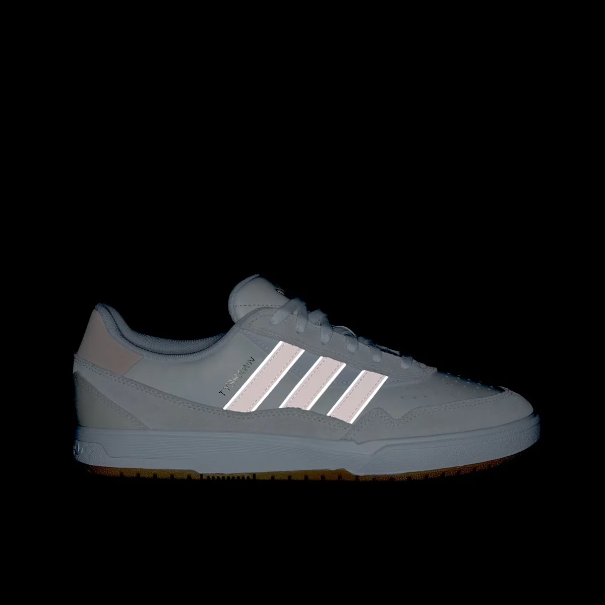 adidas Tyshawn II Shoes - Wonder White/Powder Coral/Off White - Image 4