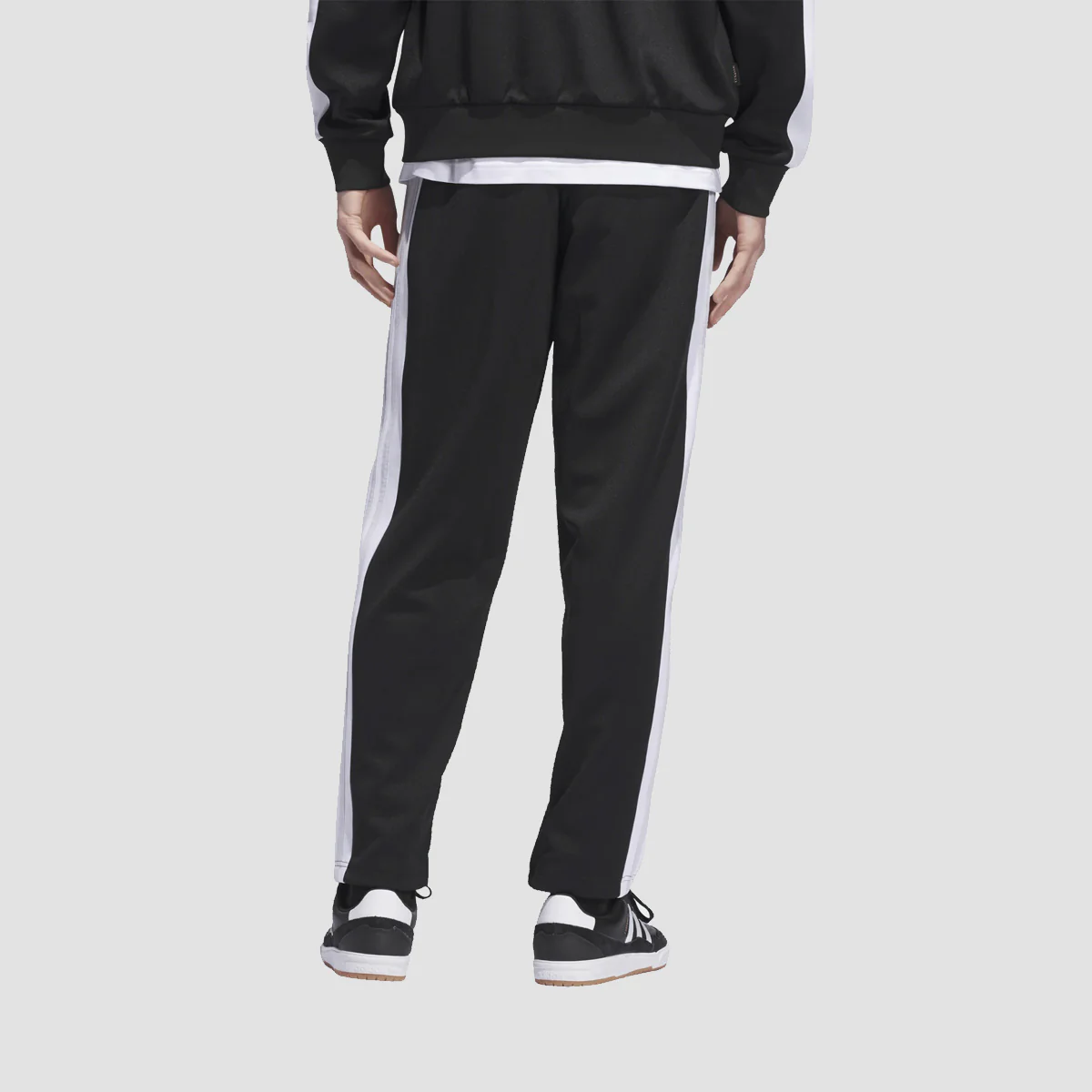 adidas Tyshawn Joggers Track Pants (Gender Neutral) Black/White/Dash Grey - Image 2