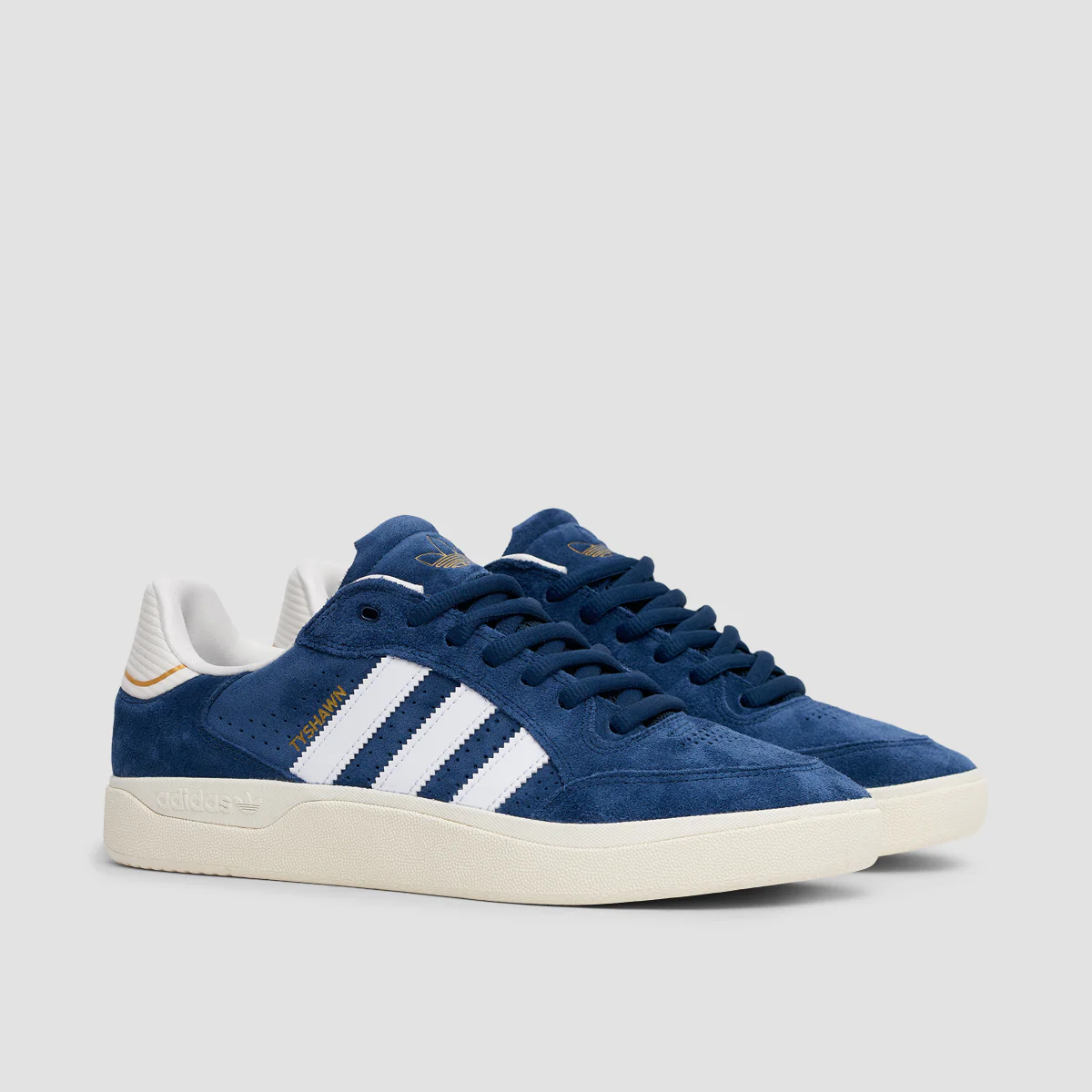 adidas Tyshawn Low Shoes - Collegiate Navy/Footwear White/Core white - Image 2
