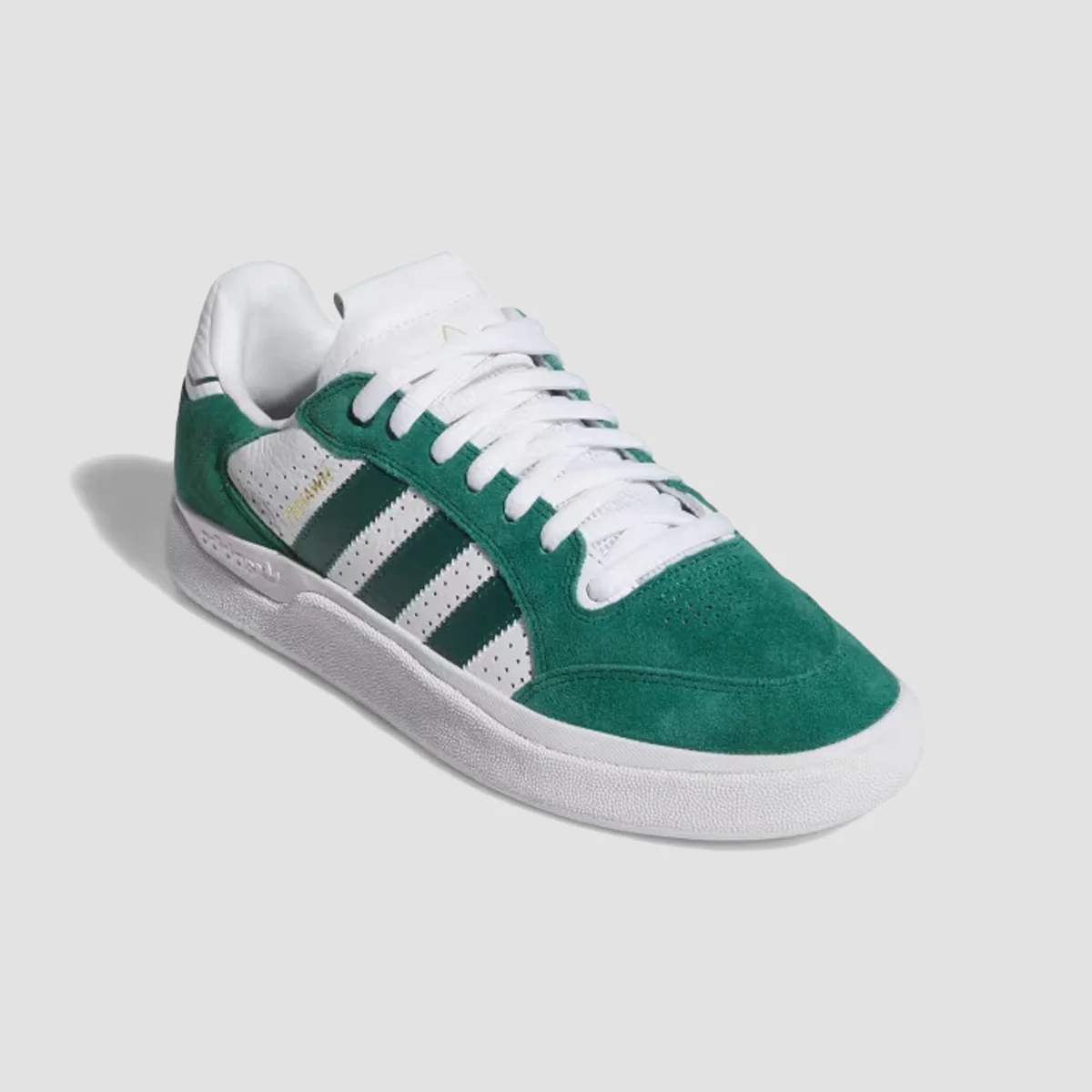 adidas Tyshawn Low Shoes - Collegiate Green/Collegiate Green/Ftwr White - Image 4