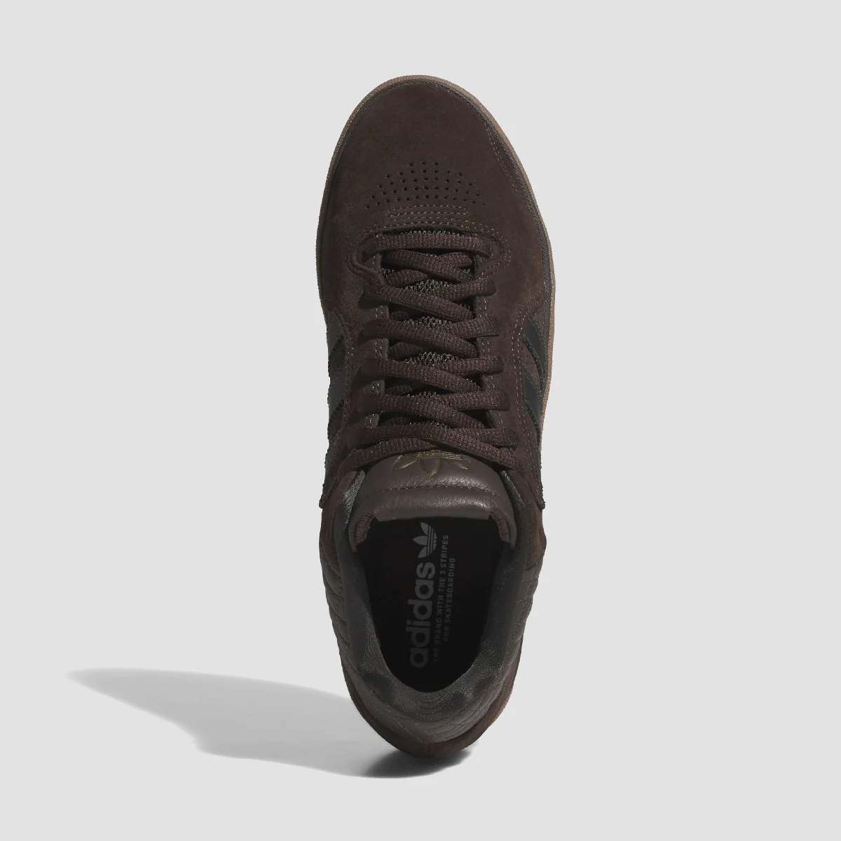 adidas Tyshawn Mid Top Shoes - Carbon/Aurora Coffee/Carbon - Image 2