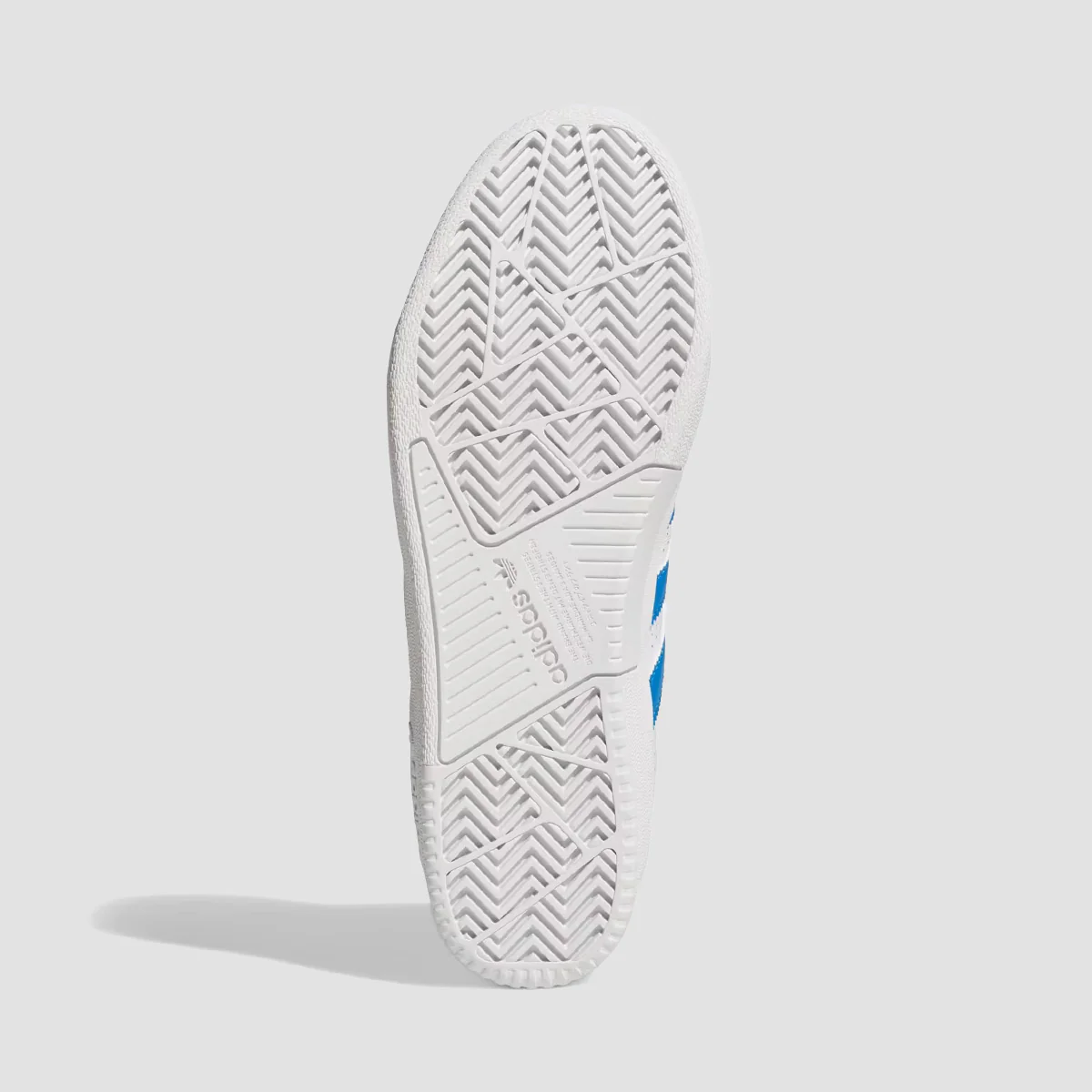 adidas Tyshawn Mid Top Shoes - Ftwr White/Orange/Bluebird - Image 3