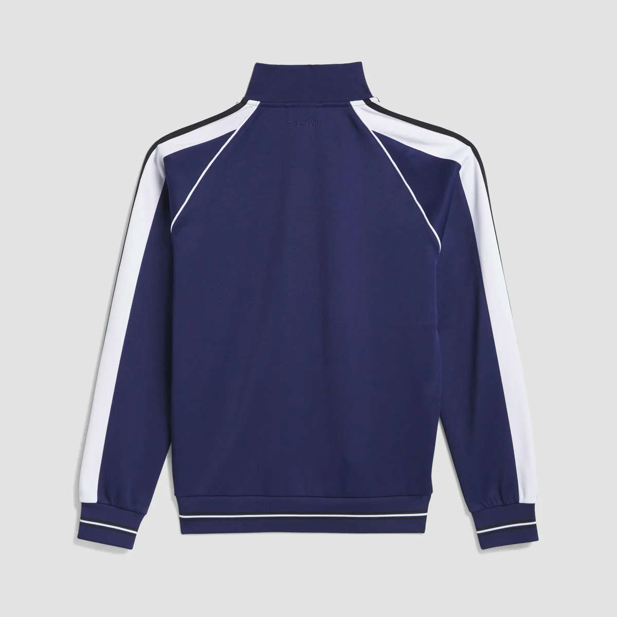 adidas Tyshawn Track Jacket (Gender Neutral) Dark Blue/White/Black - Image 3